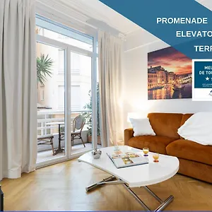 Apartment Promenade, 2pieces Chic Et Clim Avec Terrasse, Nice